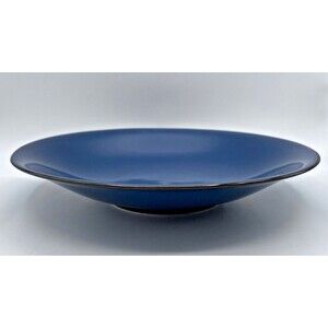 Rare Vtg Lindt-Stymeist Lapis 12" Serving Bowl Deep Round Bowl Japan Retired